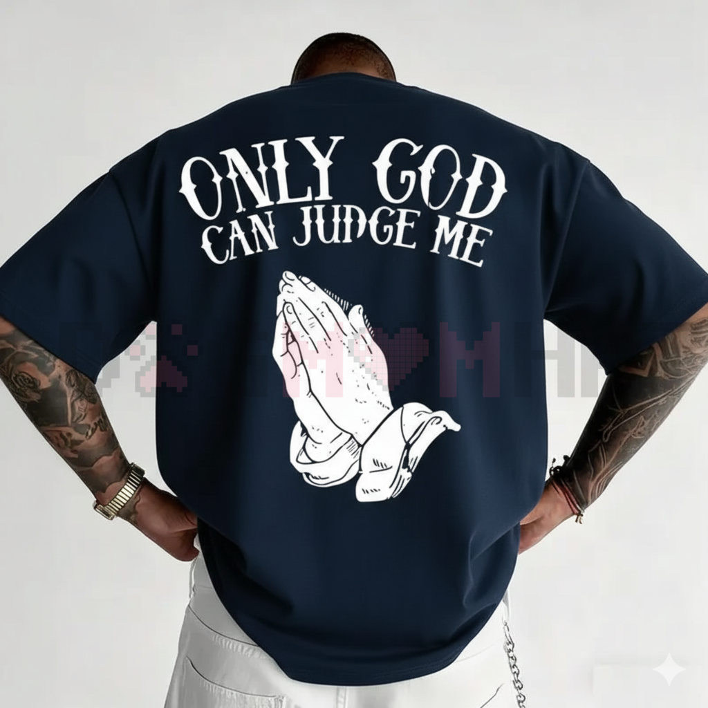 Men’s "Only God Can Judge Me" Graphic T-Shirt