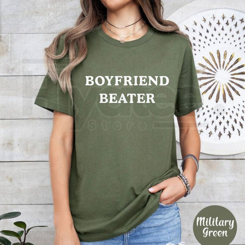 "Boyfriend Beater" Cropped Tank Top – Trendy Y2K Ribbed Fitted Tee