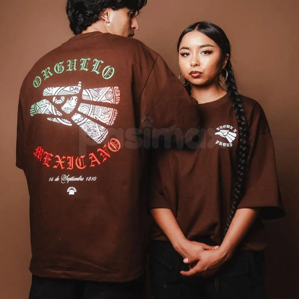 Exclusive ORGULLO MEXICANO T-Shirt - Mexican Pride Slogan Tee, Viva México Graphic, Unisex Heritage Apparel