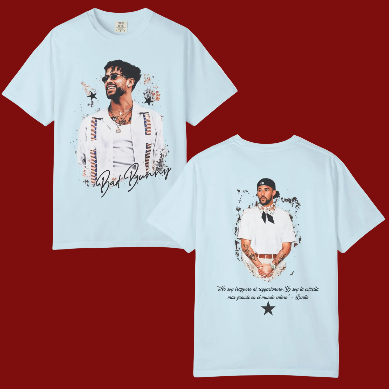 Benito El Halftime Show Puerto Rico Superstar T-shirt | 3 Colors