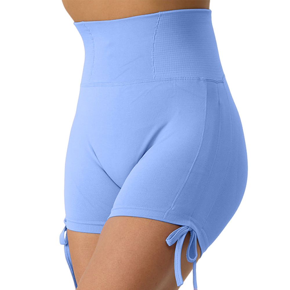 Seamless Peach-Butt High-Waist Yoga Pants – 3/4 Length Fitness Leggings for Women
