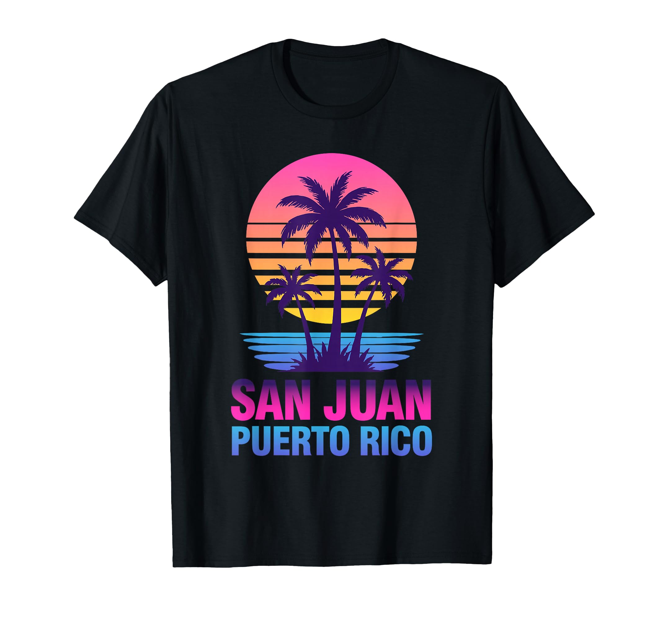 San Juan Puerto Rico Vacation T-Shirt - Fun Novelty Design Men Women