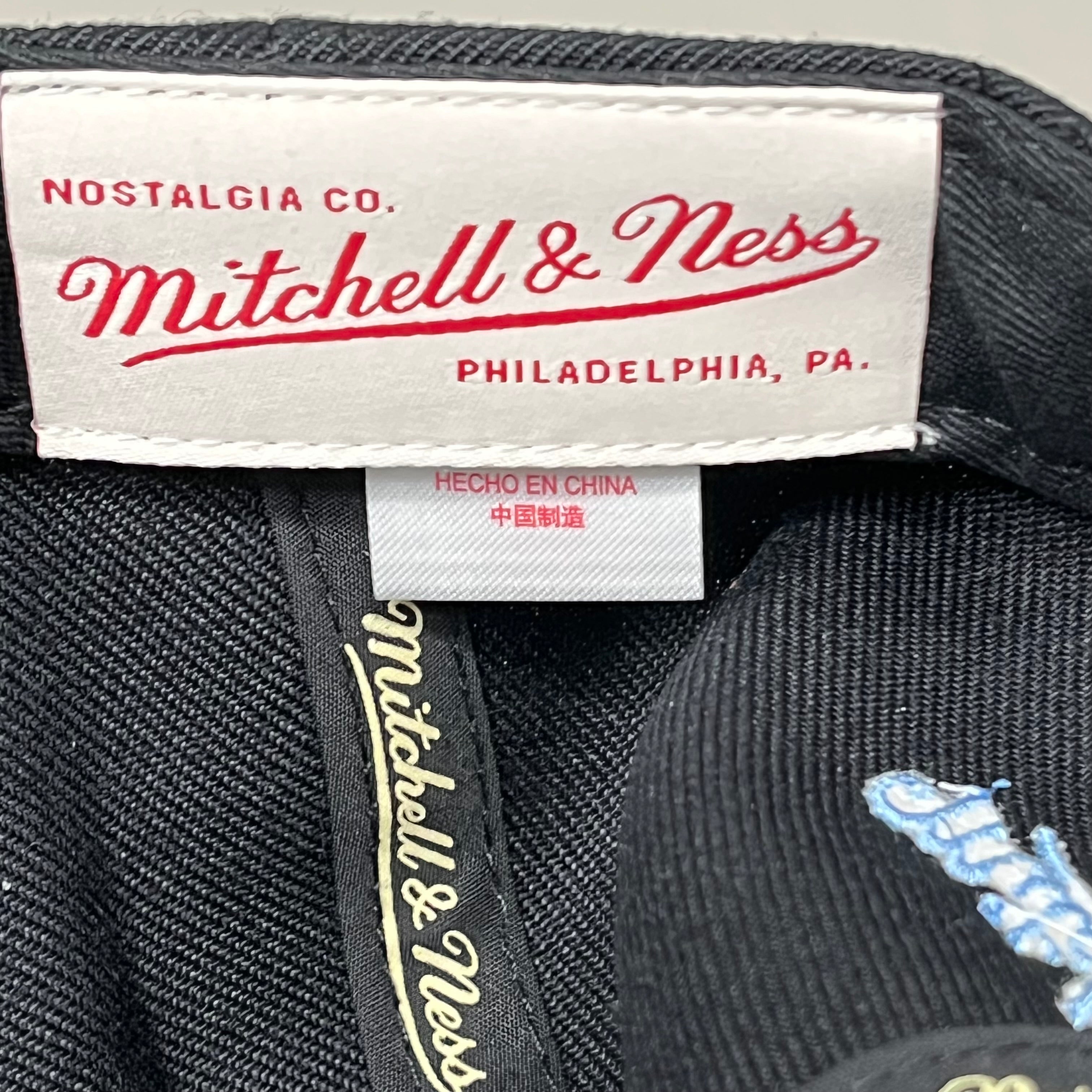 MITCHEL & NESS Los Angeles Lakers 2.0 Snapback Hat Men's Black/Blue One Size