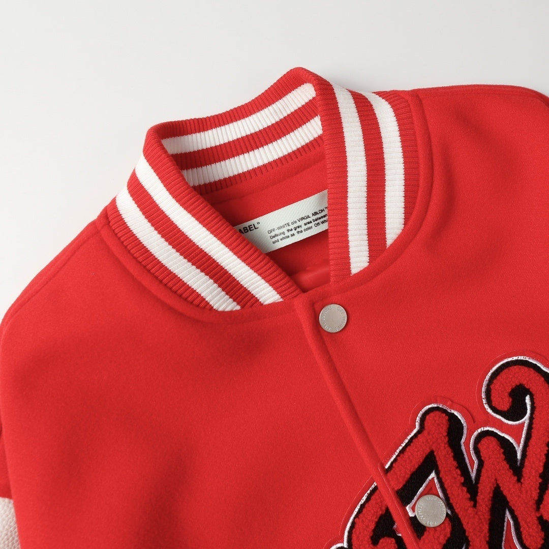 Off-White Off-White™ c/o Chicago Bulls Red Varsity