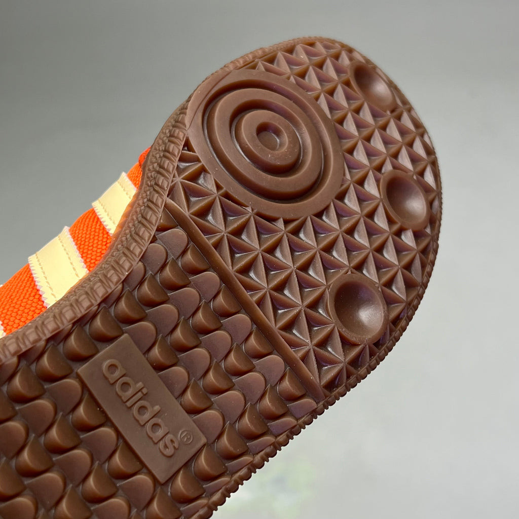 ZA@ ADIDAS Samba OG Soccer Inspired Sneaker Men's Sz 7 Collegiate Orange ID1453