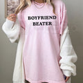 "Boyfriend Beater" Cropped Tank Top – Trendy Y2K Ribbed Fitted Tee