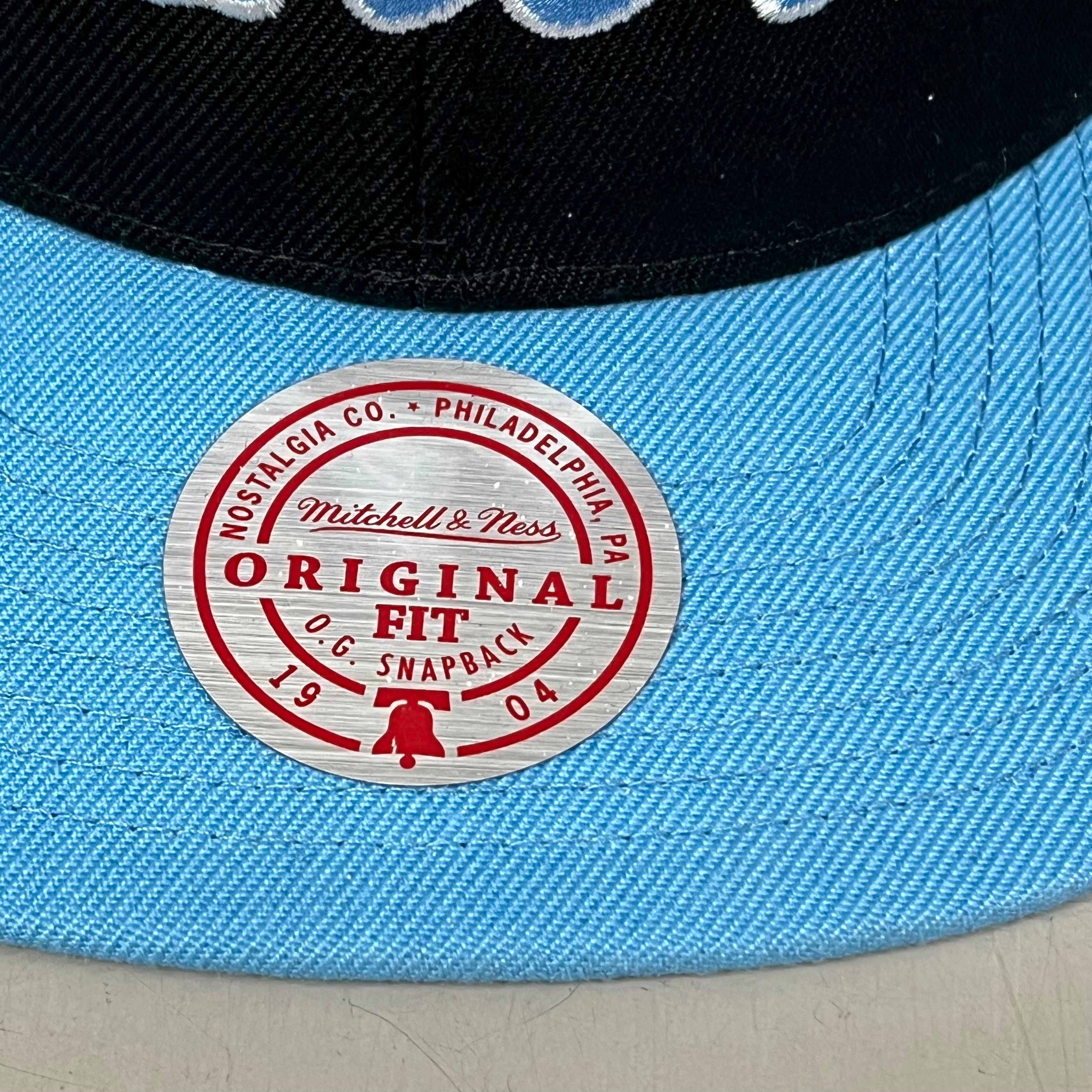 MITCHEL & NESS Los Angeles Lakers 2.0 Snapback Hat Men's Black/Blue One Size