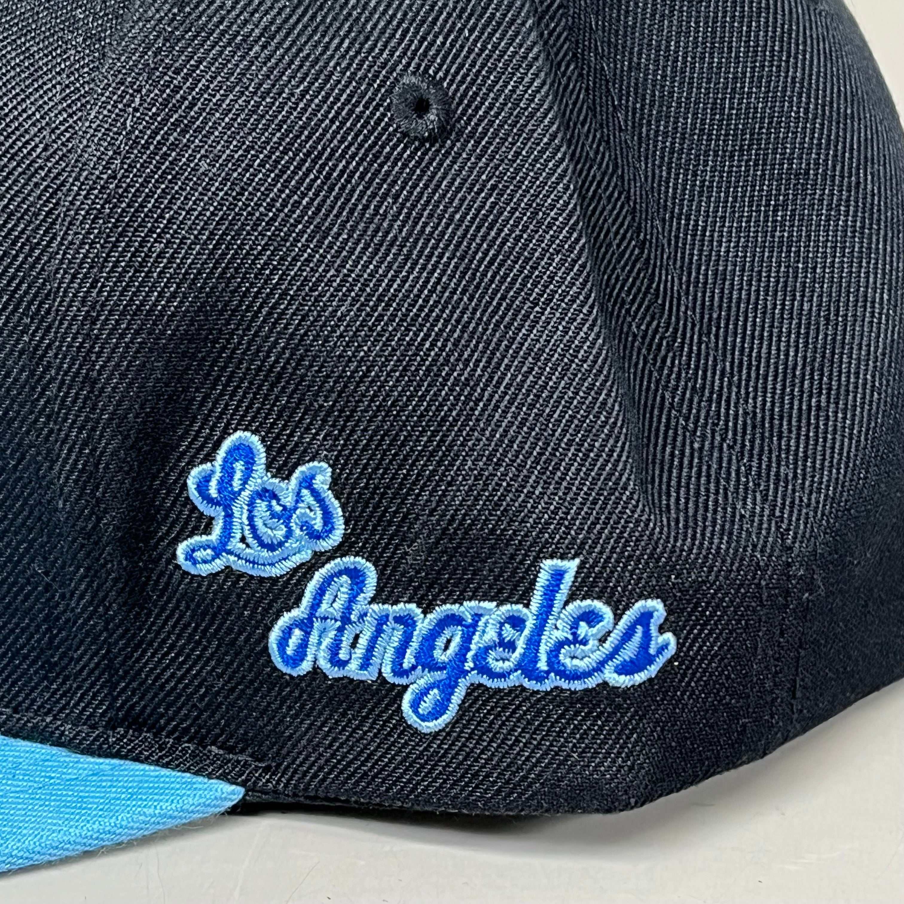 MITCHEL & NESS Los Angeles Lakers 2.0 Snapback Hat Men's Black/Blue One Size