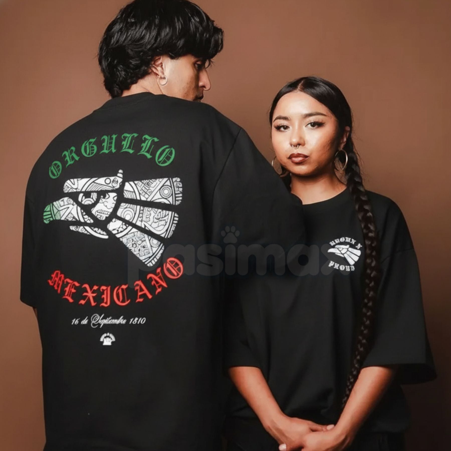 Exclusive ORGULLO MEXICANO T-Shirt - Mexican Pride Slogan Tee, Viva México Graphic, Unisex Heritage Apparel