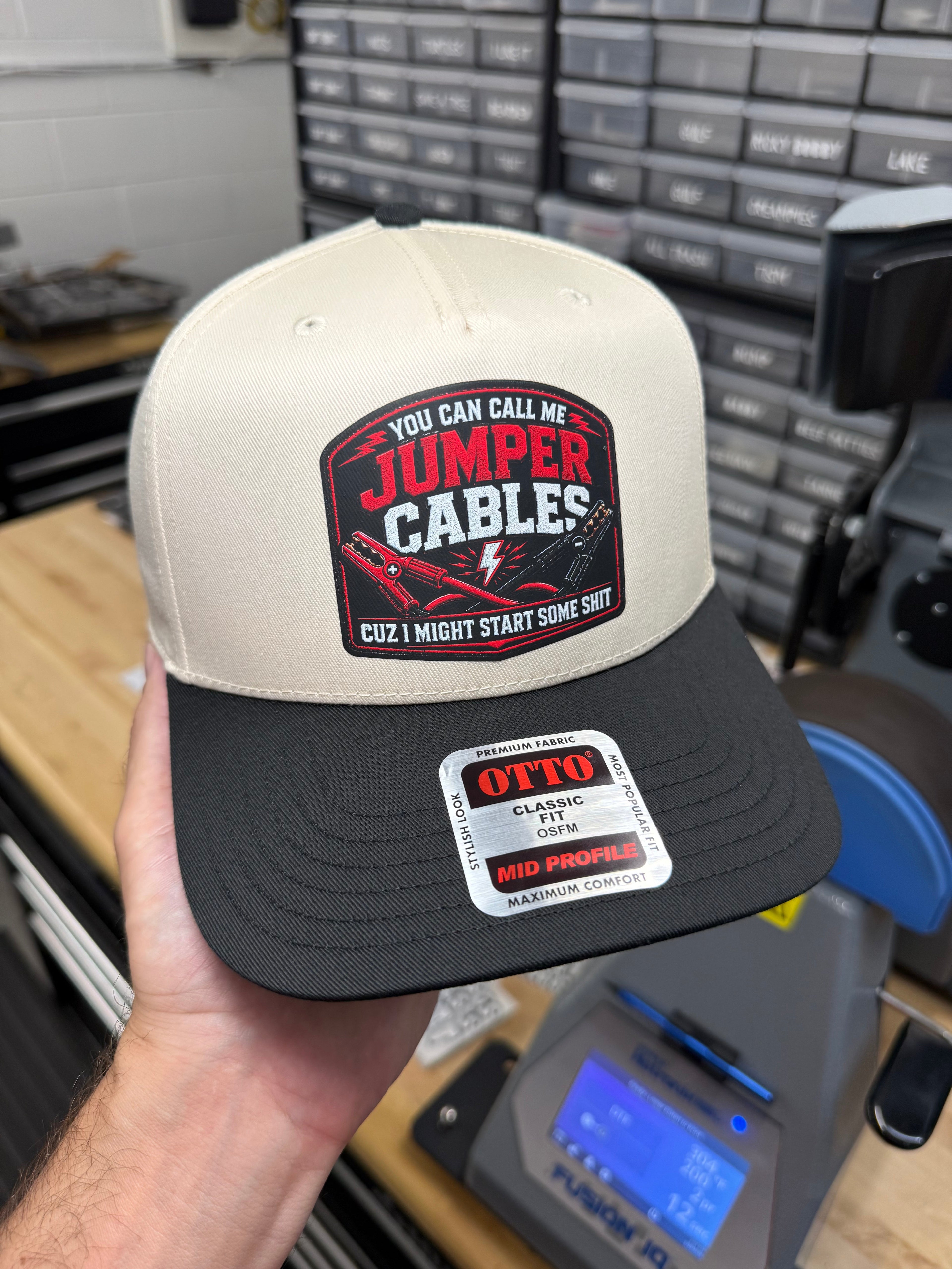 You Can Call Me Jumper Cables Cuz I Might Start Some Shit Snapback