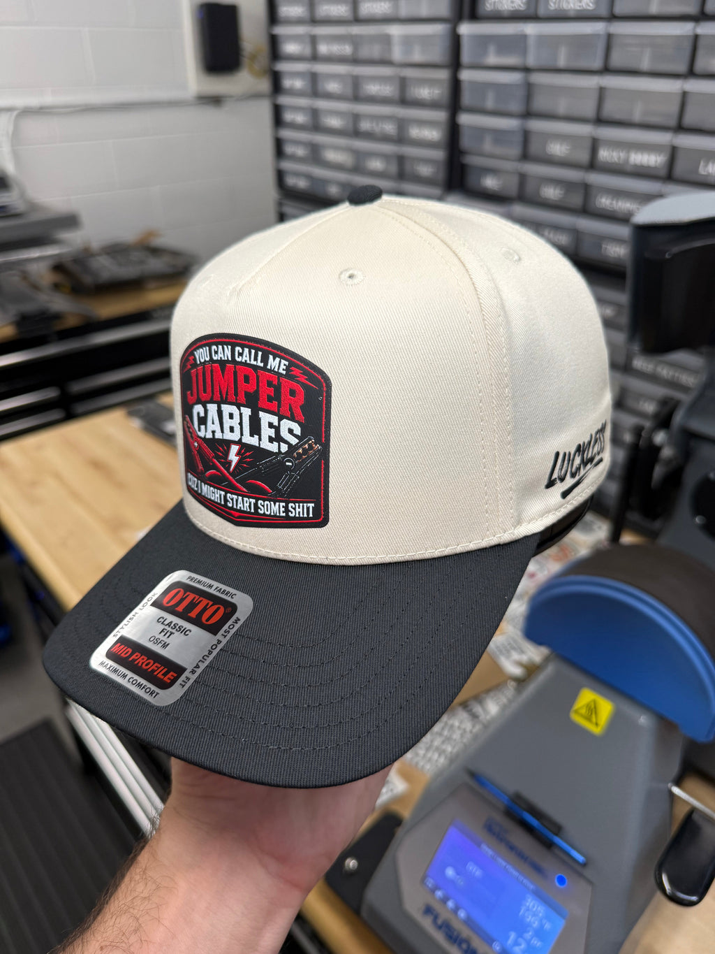 You Can Call Me Jumper Cables Cuz I Might Start Some Shit Snapback