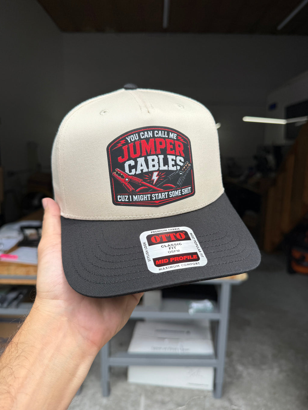 You Can Call Me Jumper Cables Cuz I Might Start Some Shit Snapback