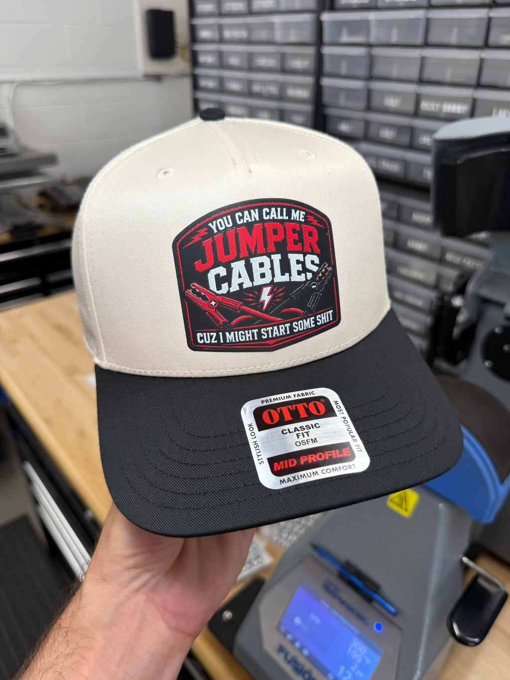 You Can Call Me Jumper Cables Cuz I Might Start Some Shit Snapback