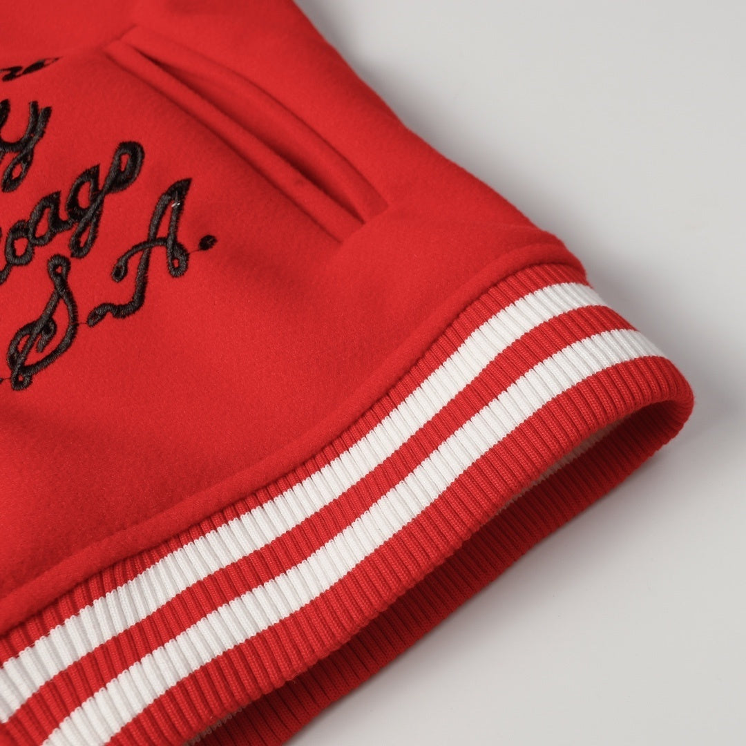 Off-White Off-White™ c/o Chicago Bulls Red Varsity