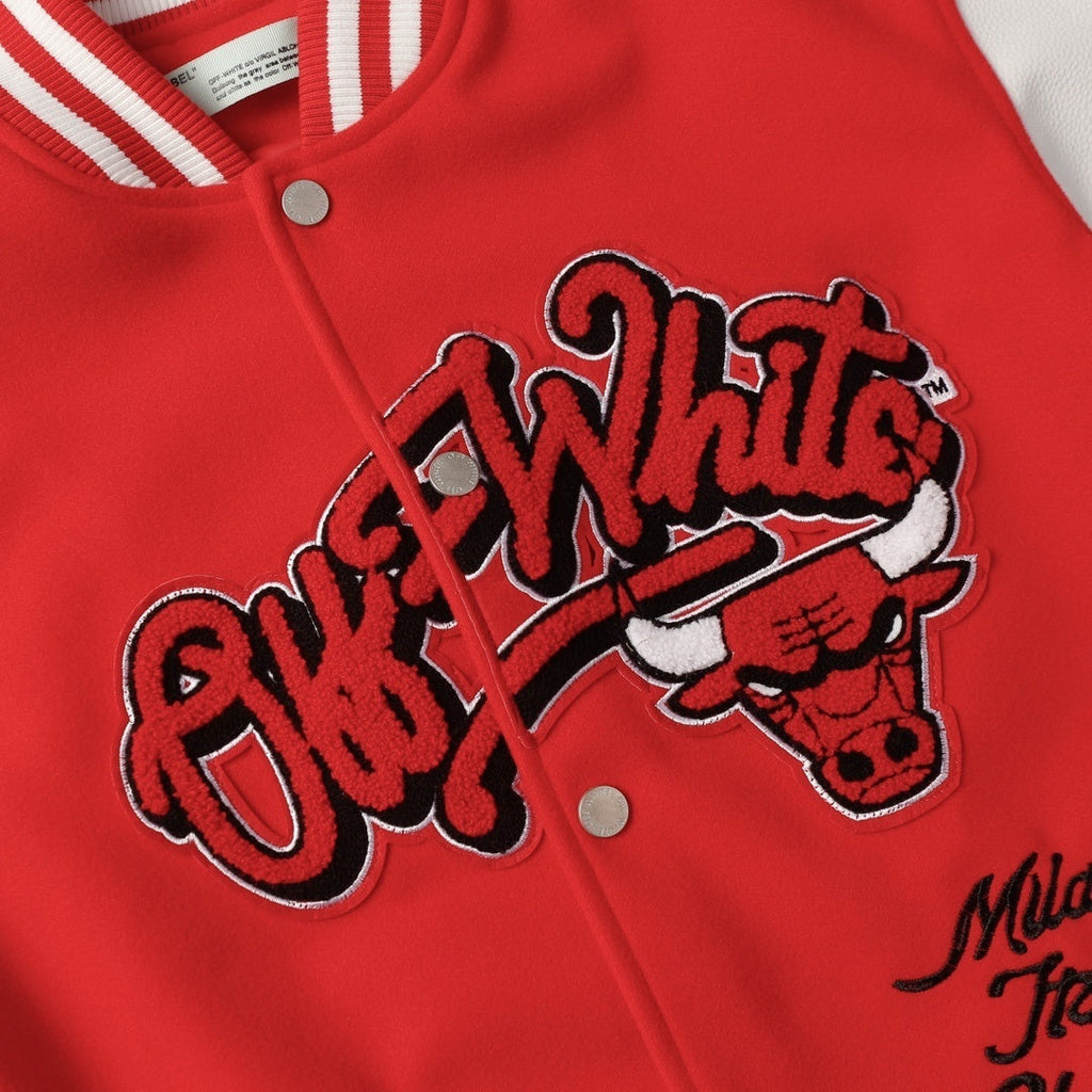 Off-White Off-White™ c/o Chicago Bulls Red Varsity