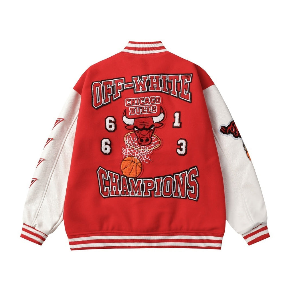 Off-White Off-White™ c/o Chicago Bulls Red Varsity