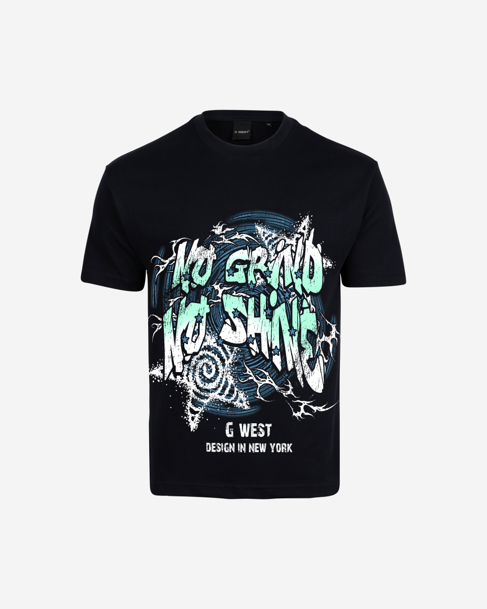 G West Mens No Grind No Shine Oversized Tee
