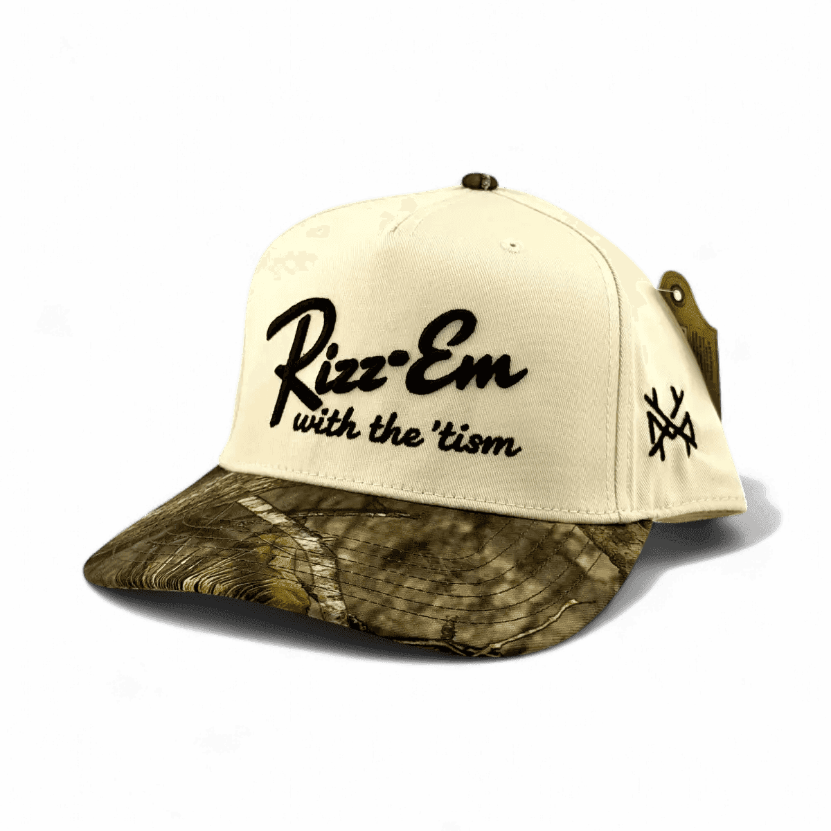 Rizz Em With The Tism Snapback Hat